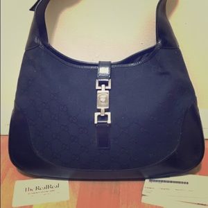 Vintage Gucci ‘Jackie O’ hobo purse